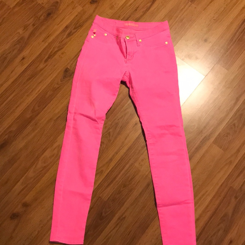 Rock & Republic Hot Pink Jeans